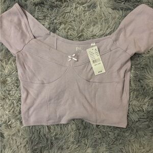 PacSun Lavender Women's Top